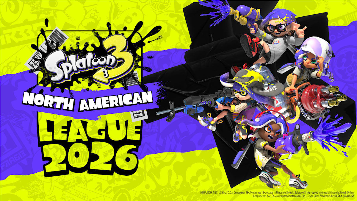 Registration for the Splatoon 3 North American League 2026 season